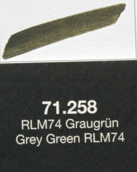 Model Air 71.258 / RLM74/ grey green 17ml (g.P.1L=164,71€)